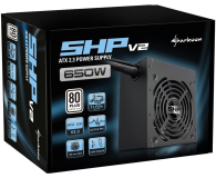 Sharkoon SHP650 V2 650W 80 Plus - 407521 - zdjęcie 3